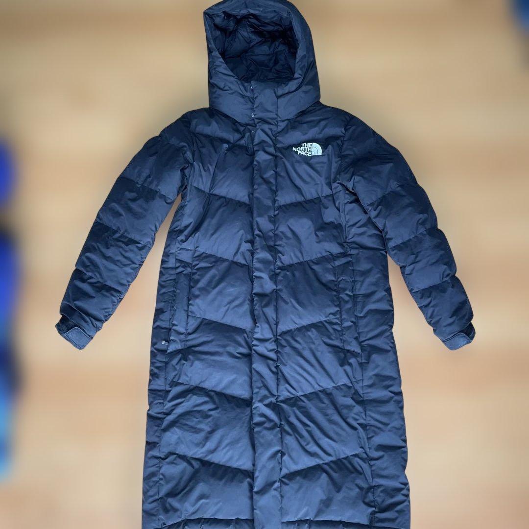 THE NORTH FACE ブラックロングダウンジャケット