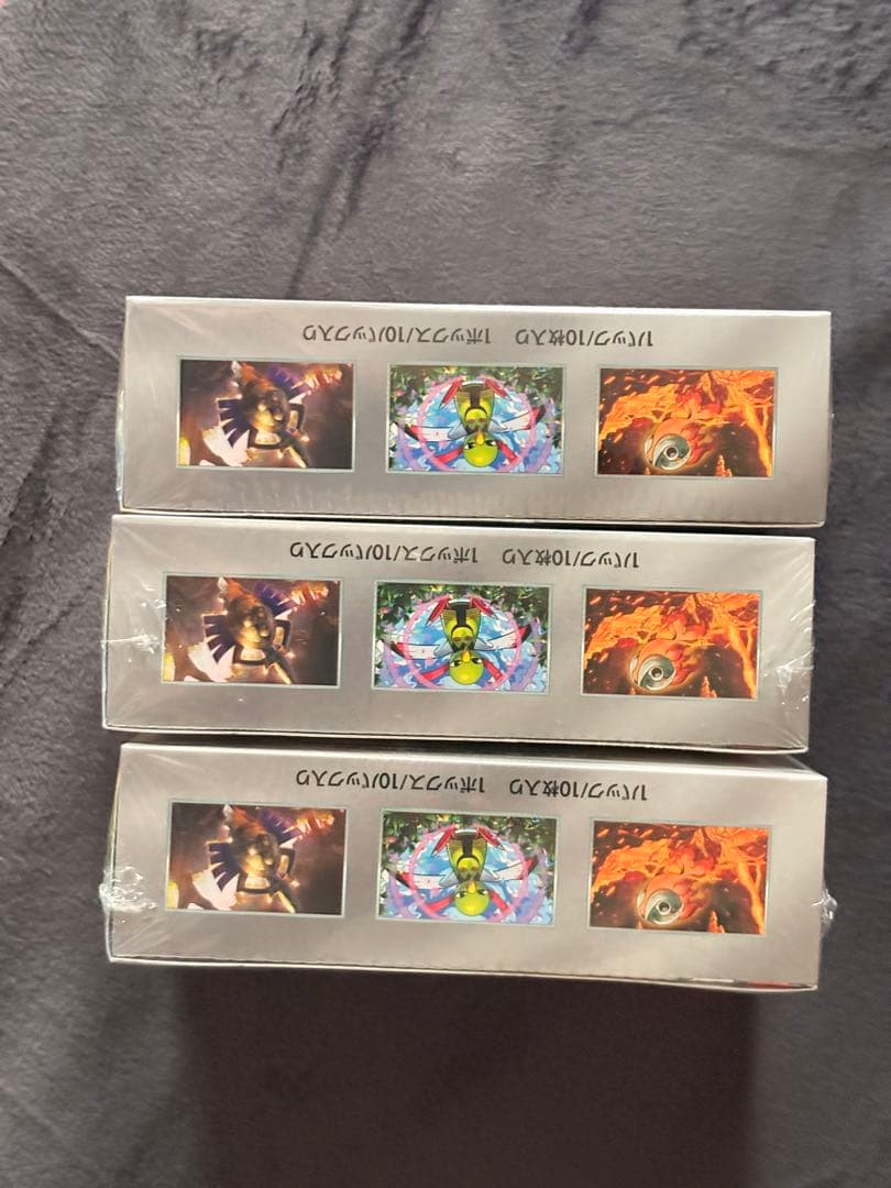 テラスタルフェス ex ポケセン産未開封シュリンク付き　3Box