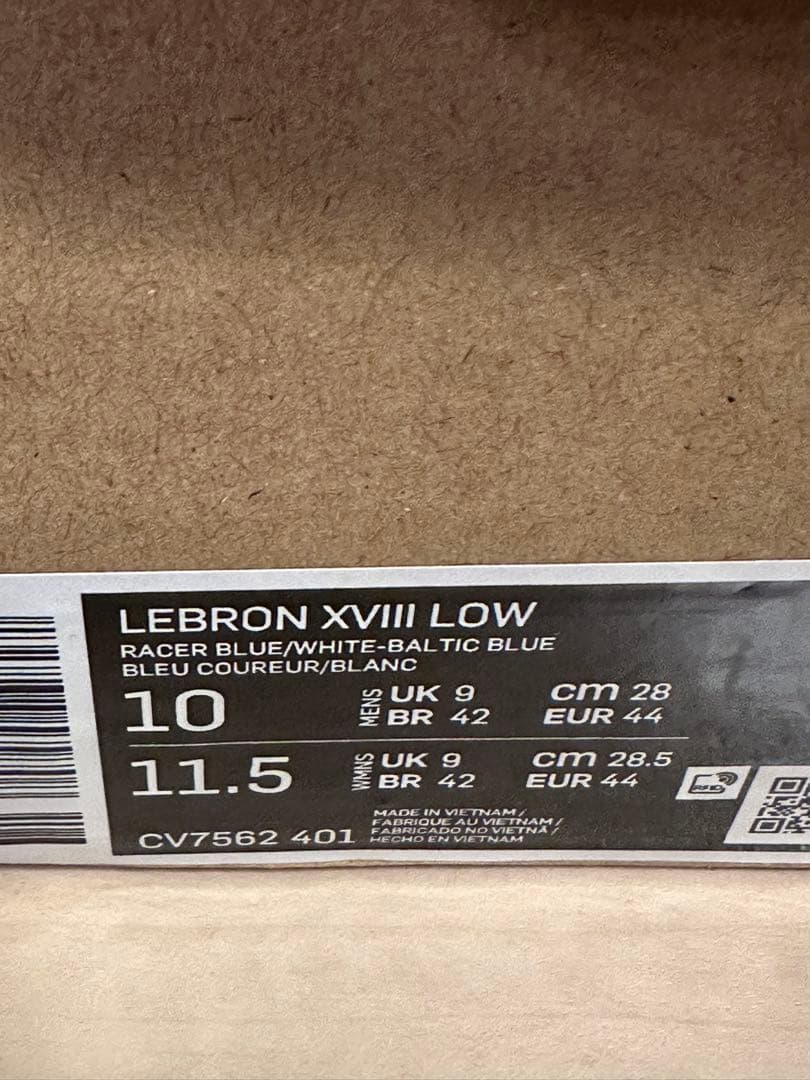 LEBRON XVIII LOW レブロン18ロウ