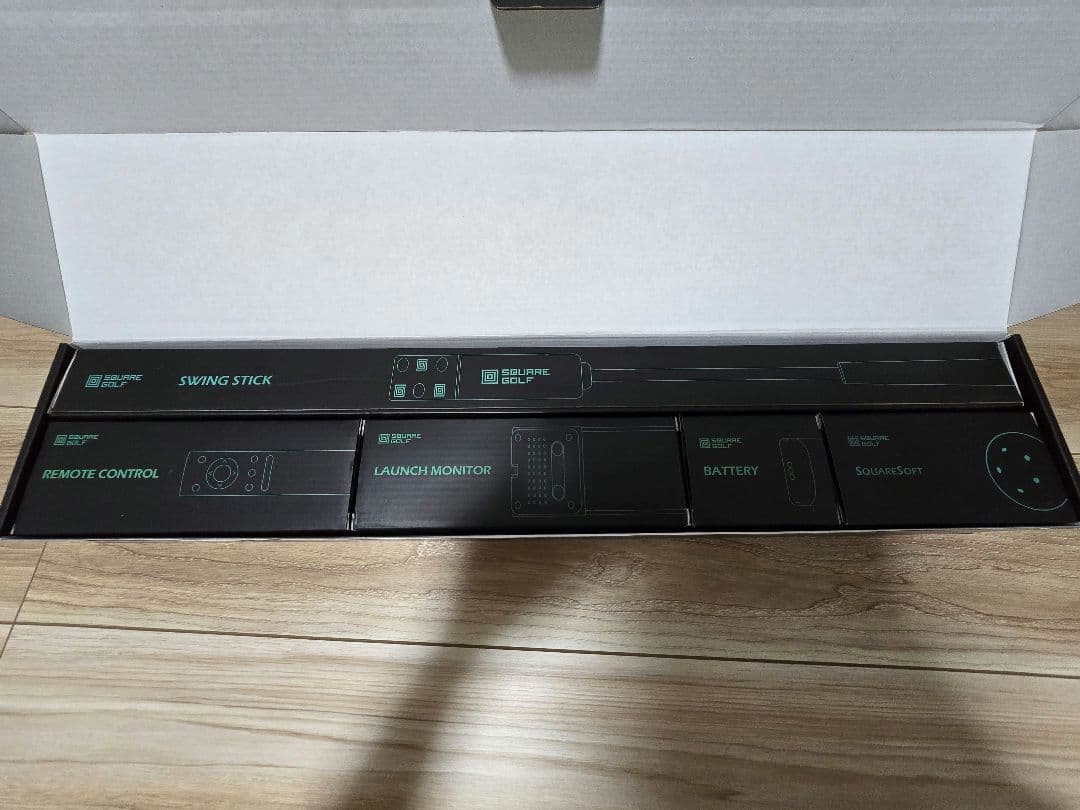 【ほぼ新品】SQUARE GOLF ゴルフ 弾道計測器