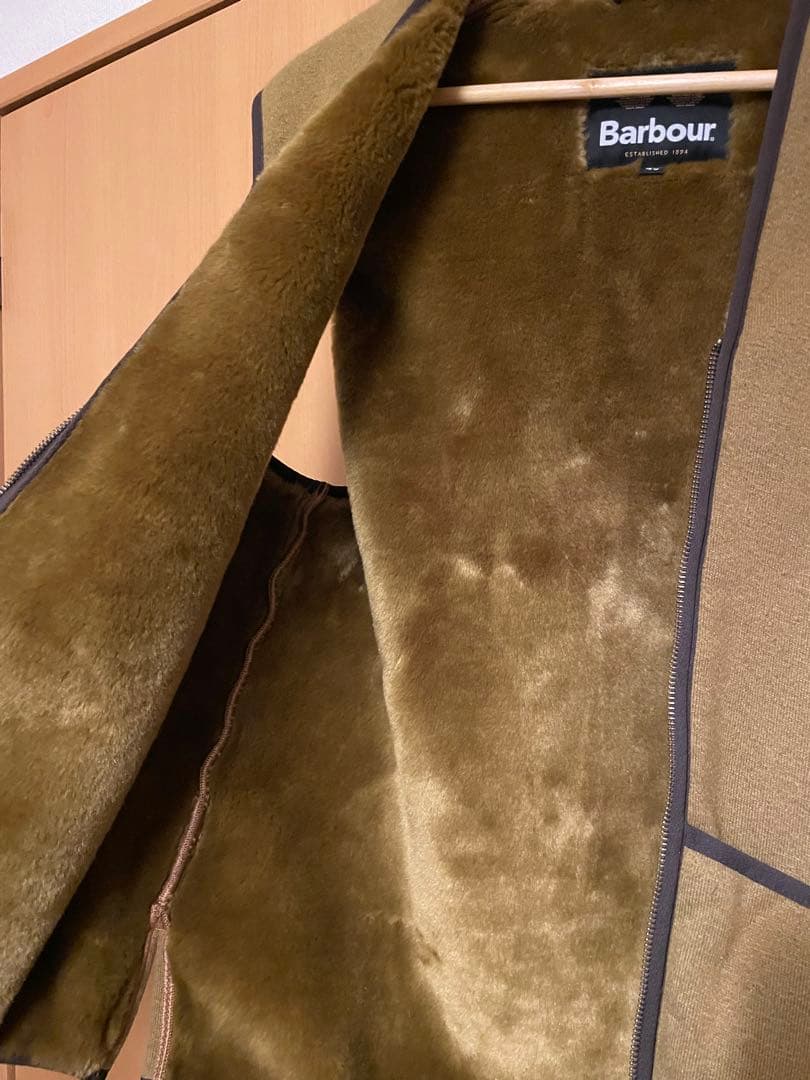 Barbour フリースベスト 40
