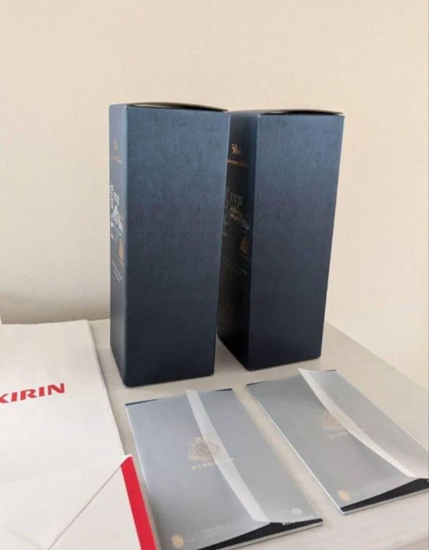 キリン シングルブレンド 富士 50周年記念ボトル 2本セット