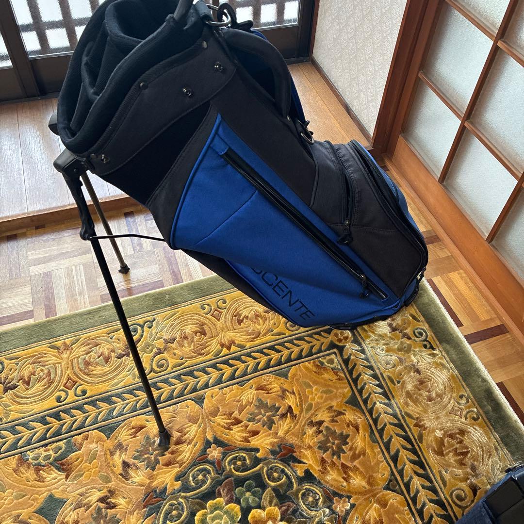 美品★DESCENTE★スタンドキャディーバック