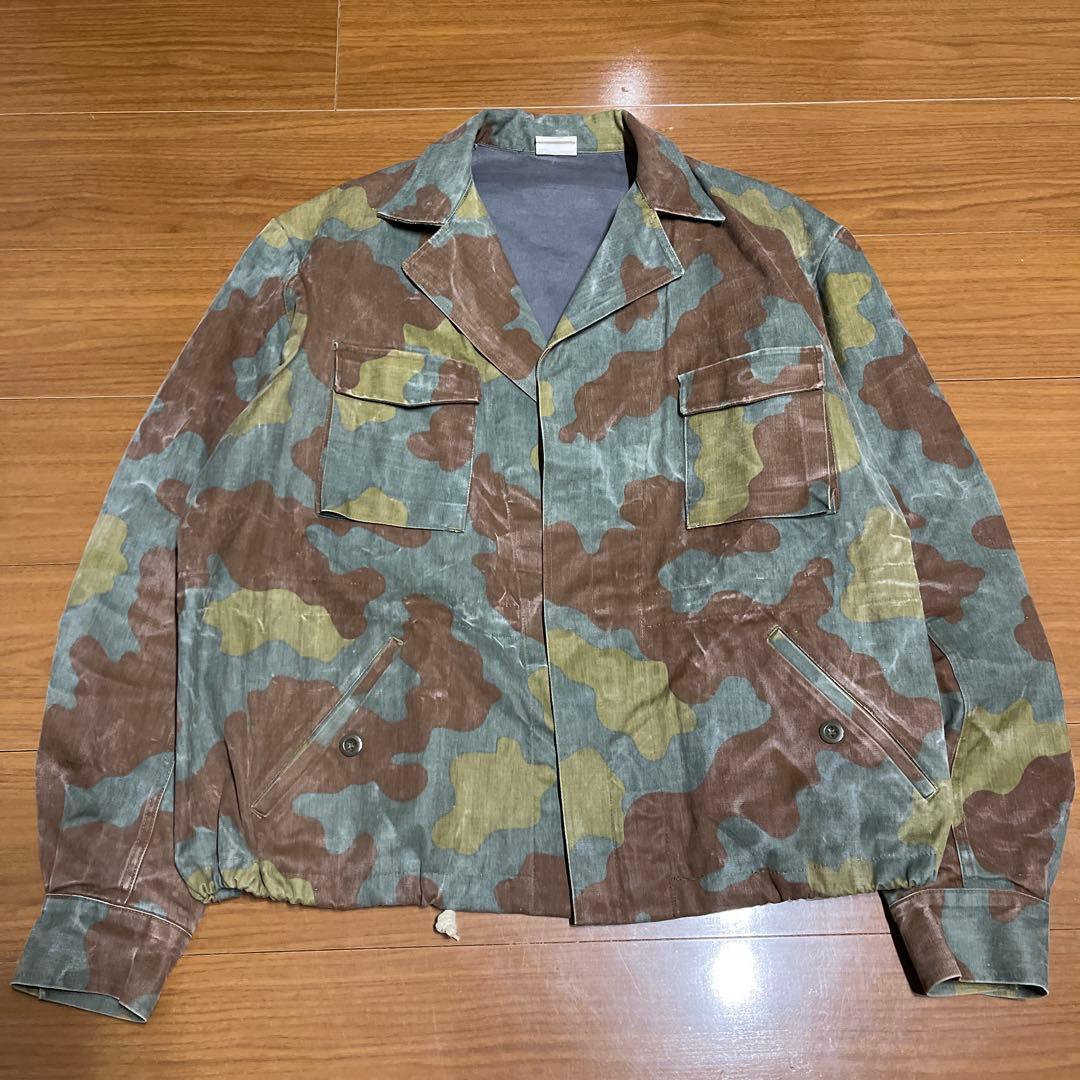 イタリア軍 ミメティコ迷彩 ブルゾン 80s 実物 サンマルコカモ系 サイズ2