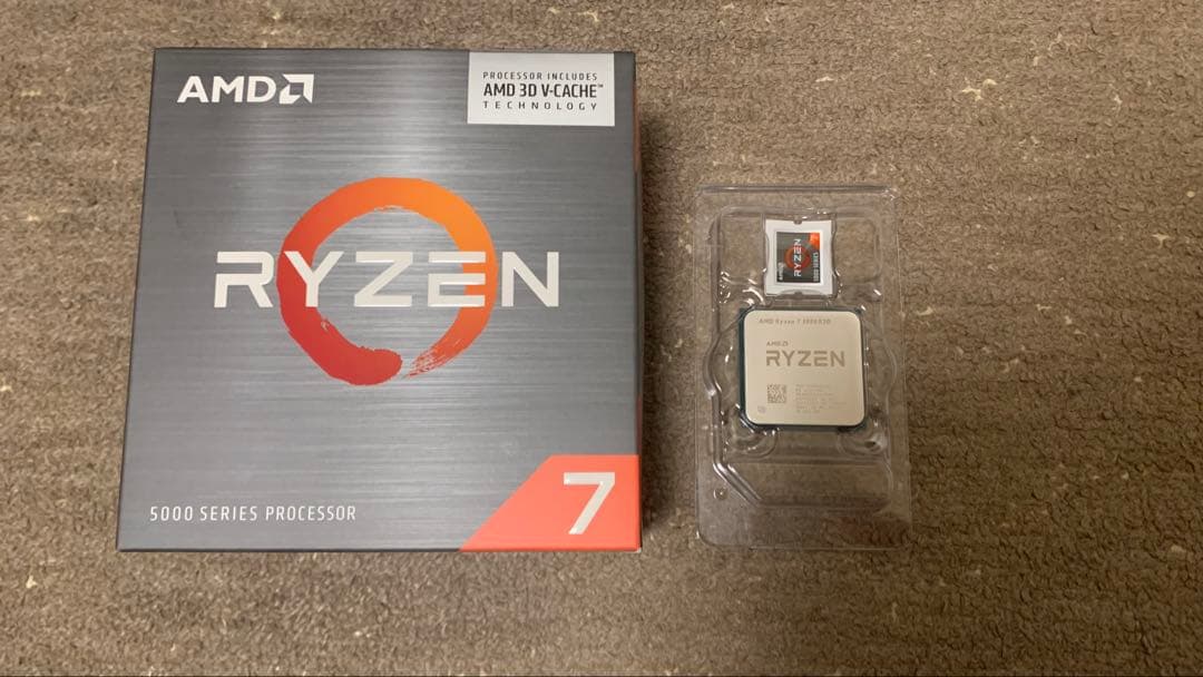 CPU AMD Ryzen 7 5800X 3D
