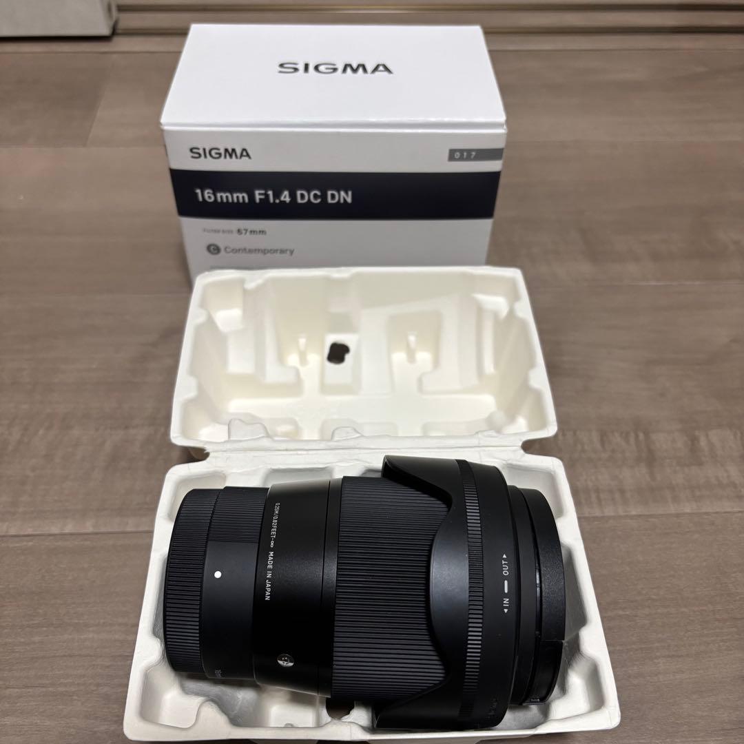 レンズ(単焦点) SIGMA 16mm F1.4 DC DN