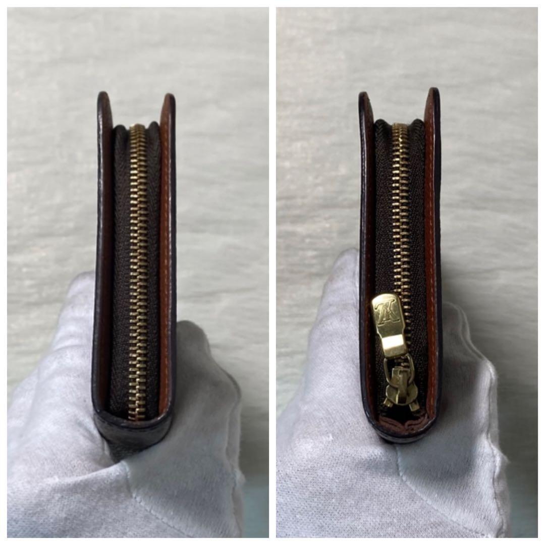 本日限定　ルイ　ヴィトン モノグラム ポルトモネジップ 長財布　茶色　ファスナ