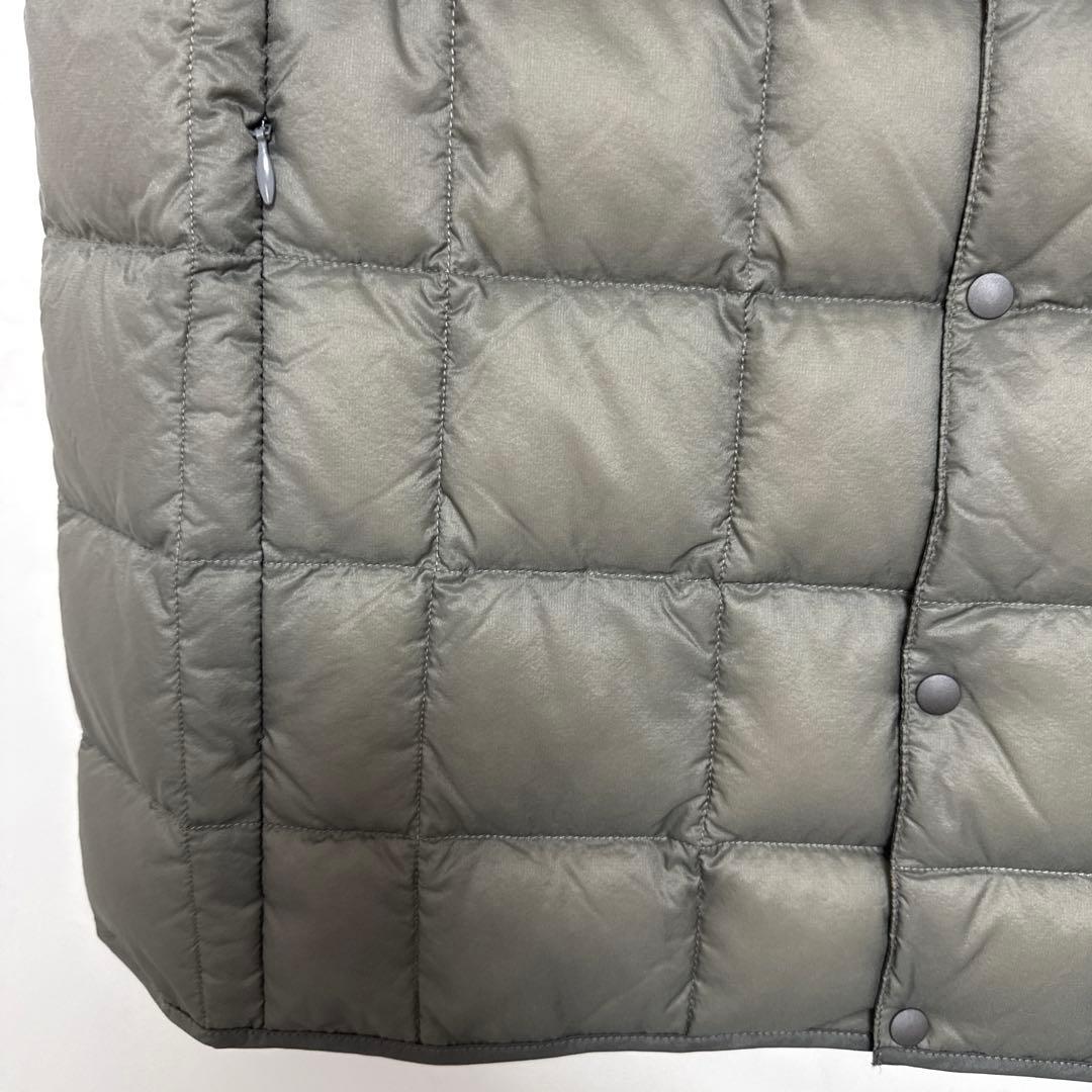 GRAMICCI TAION ダウンベスト Lストーングレー