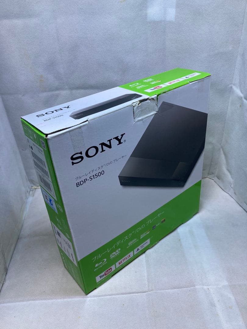 SONY ブルーレイプレーヤー BDP-S1500　2021年製　動作品