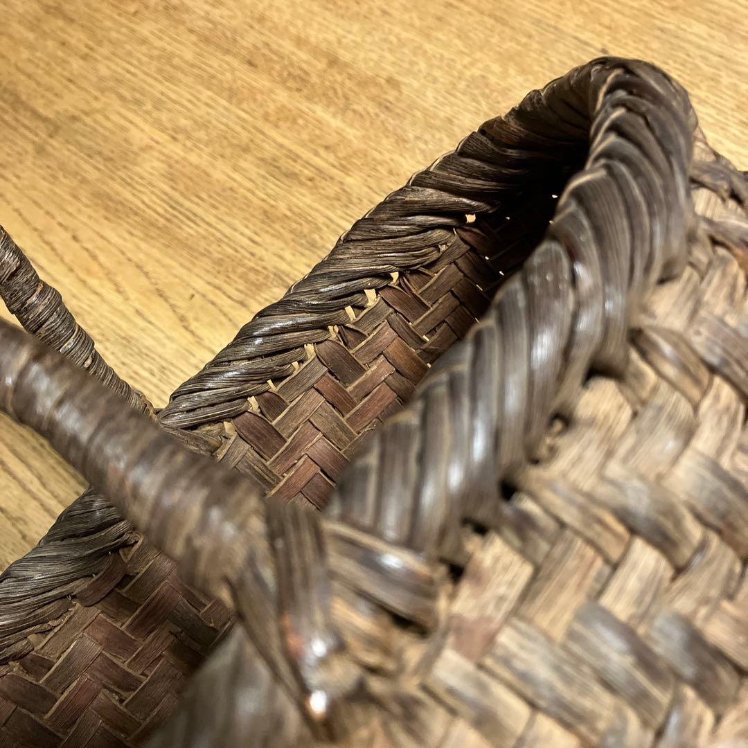 山葡萄 かごバッグ 国産