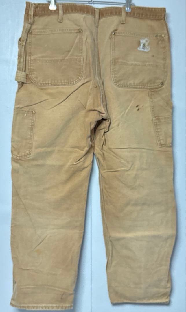 値下げ◇ビンテージ carhartt ダメージ ダブルニー