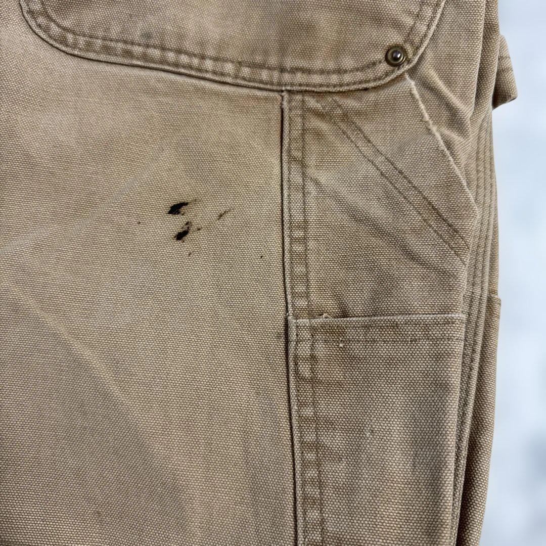 値下げ◇ビンテージ carhartt ダメージ ダブルニー