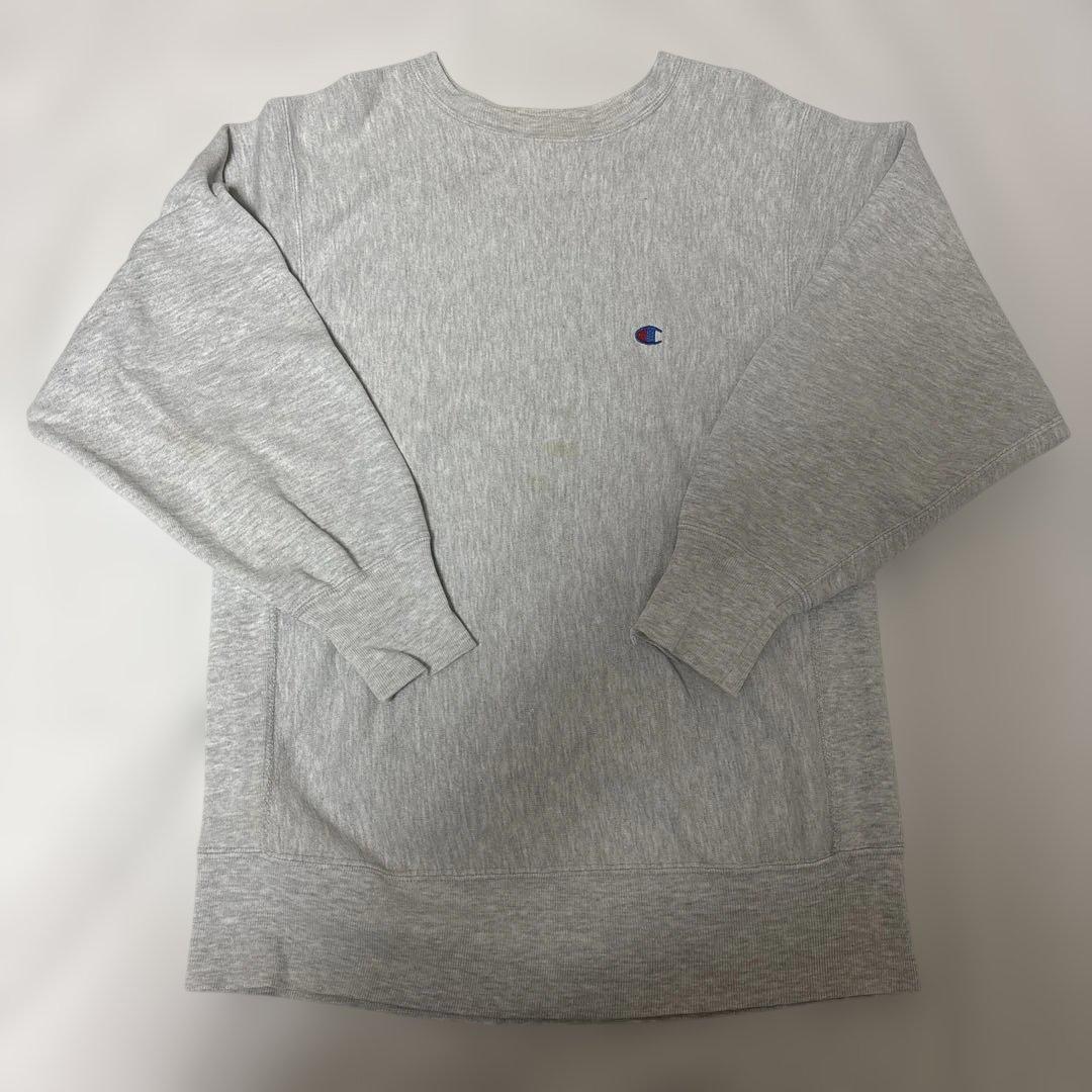 C*N様 90s Champion REVERSE WEAVEグレー スウェット