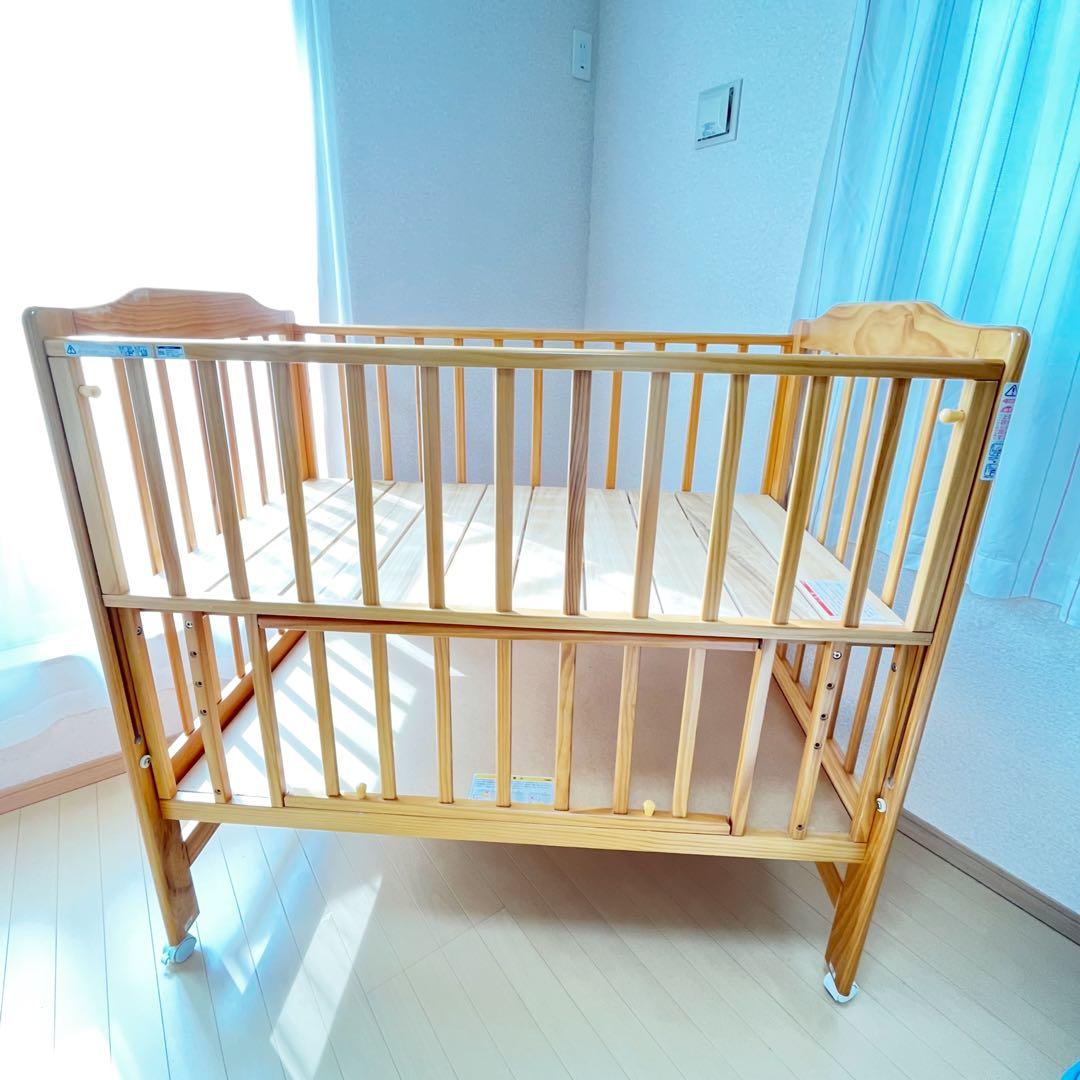 【一点限り❣️】カトージ　ベビーベッド　ハイシートベビーベッド⭐︎