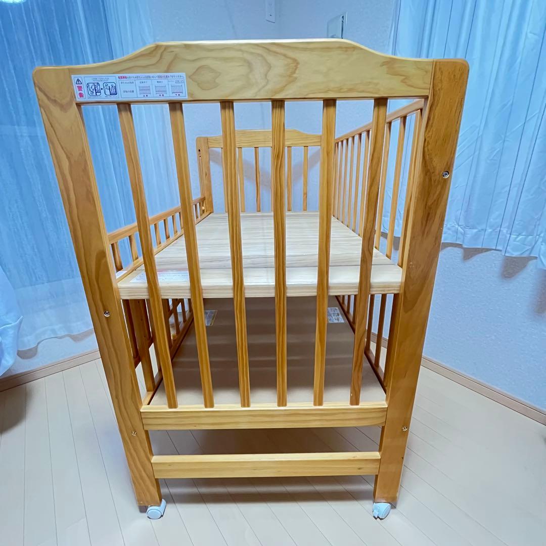 【一点限り❣️】カトージ　ベビーベッド　ハイシートベビーベッド⭐︎