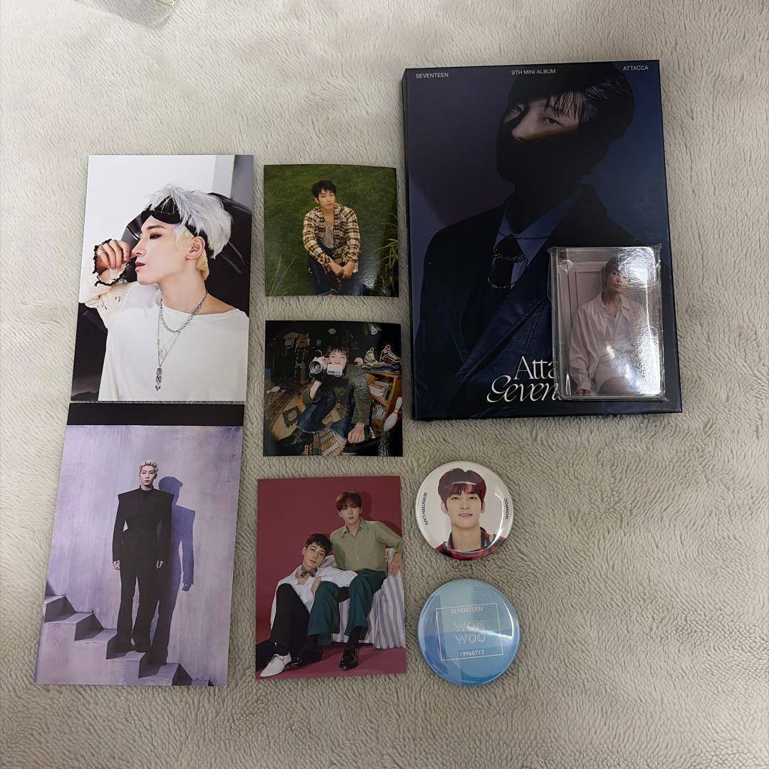 SEVENTEEN ウォヌ トレカ・写真・アルバム・缶バッジ まとめ売り