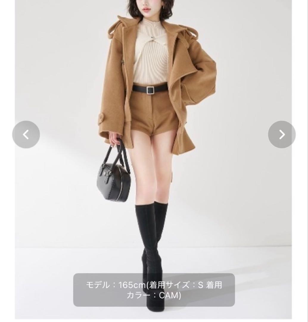 メルトンミドルショートパンツ　ダーリッチ　Darich