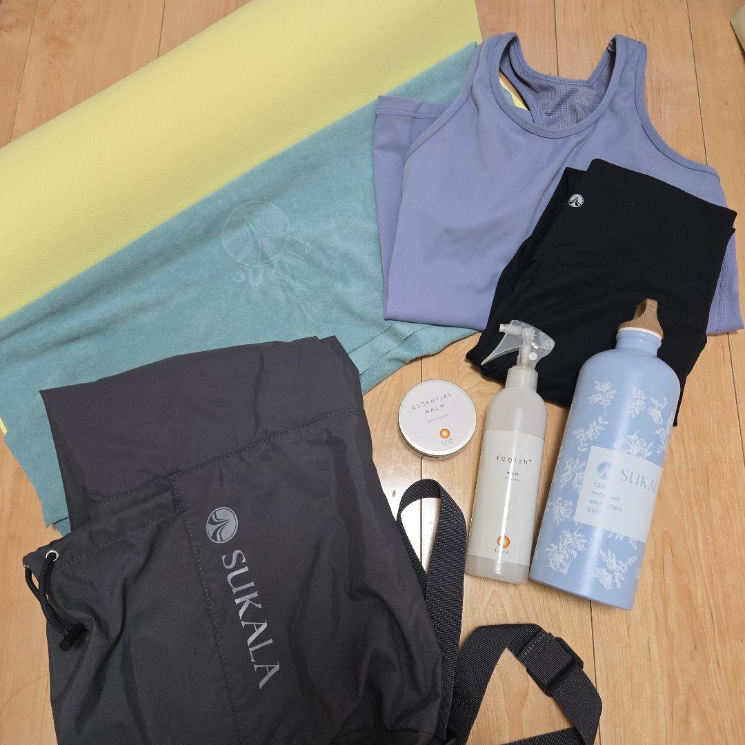 LAVAスターターセット ヨガ　 マット　ラグ　ウェア　水筒　スプレー　バーム