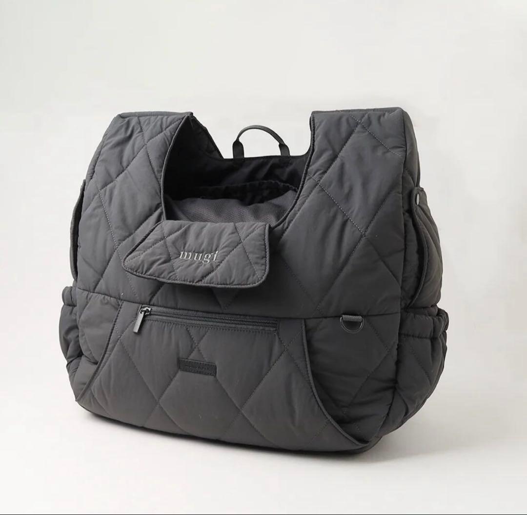 monchéri キルティングメッシュ付きフロントリュック