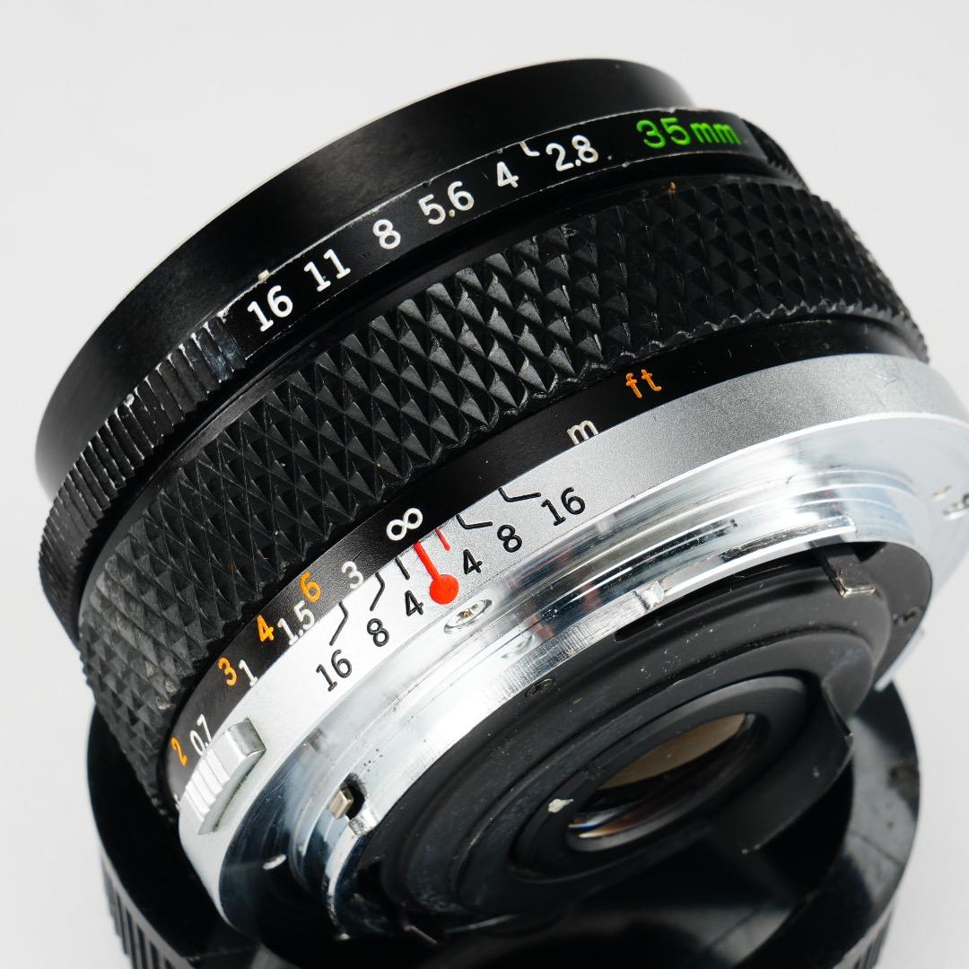 【整備＆テスト】オリンパス Zuiko auto-w 35mm F2.8