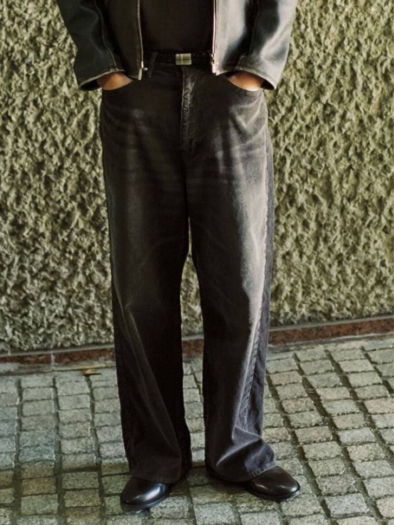 パンツ LIDNM SUNBURN AGED CORDUROY PANTS M