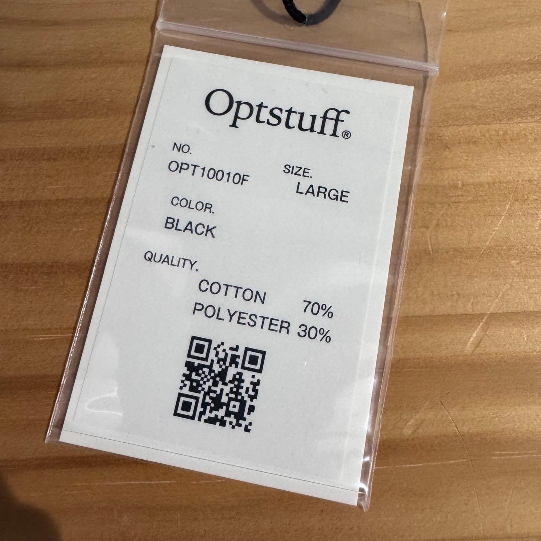 OPTSTUFF クルーネックスウェットシャツ オプトスタフ
