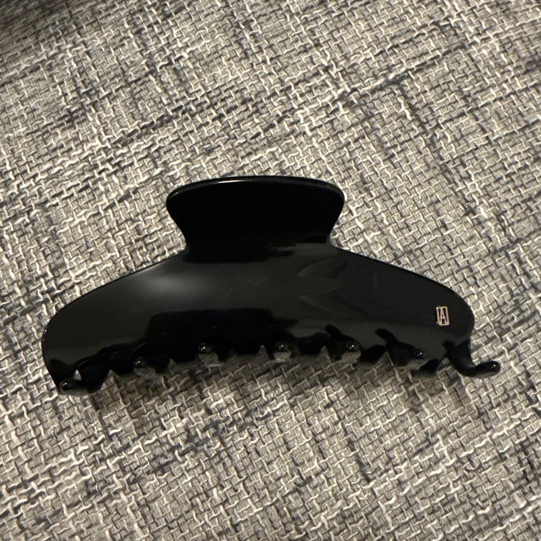 【新品、未使用】ALEXANDRE DE PARIS ブラックヘアクリップ