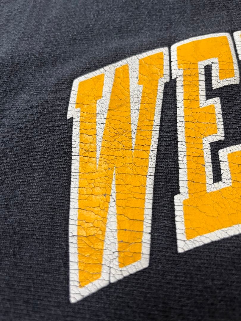 グッドカラー！黒✖️黄色 USA製 チャンピオン リバースウィーブ 極美品！90s