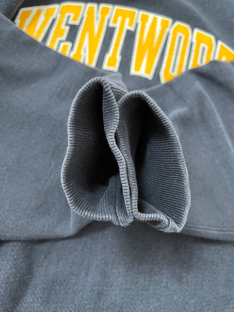 グッドカラー！黒✖️黄色 USA製 チャンピオン リバースウィーブ 極美品！90s