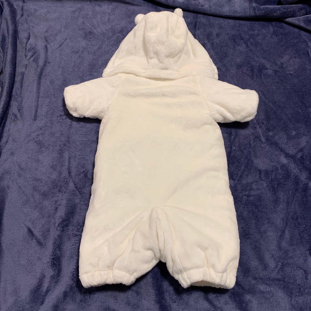 ファミリア　ベビーおくるみ　ジャンプスーツ