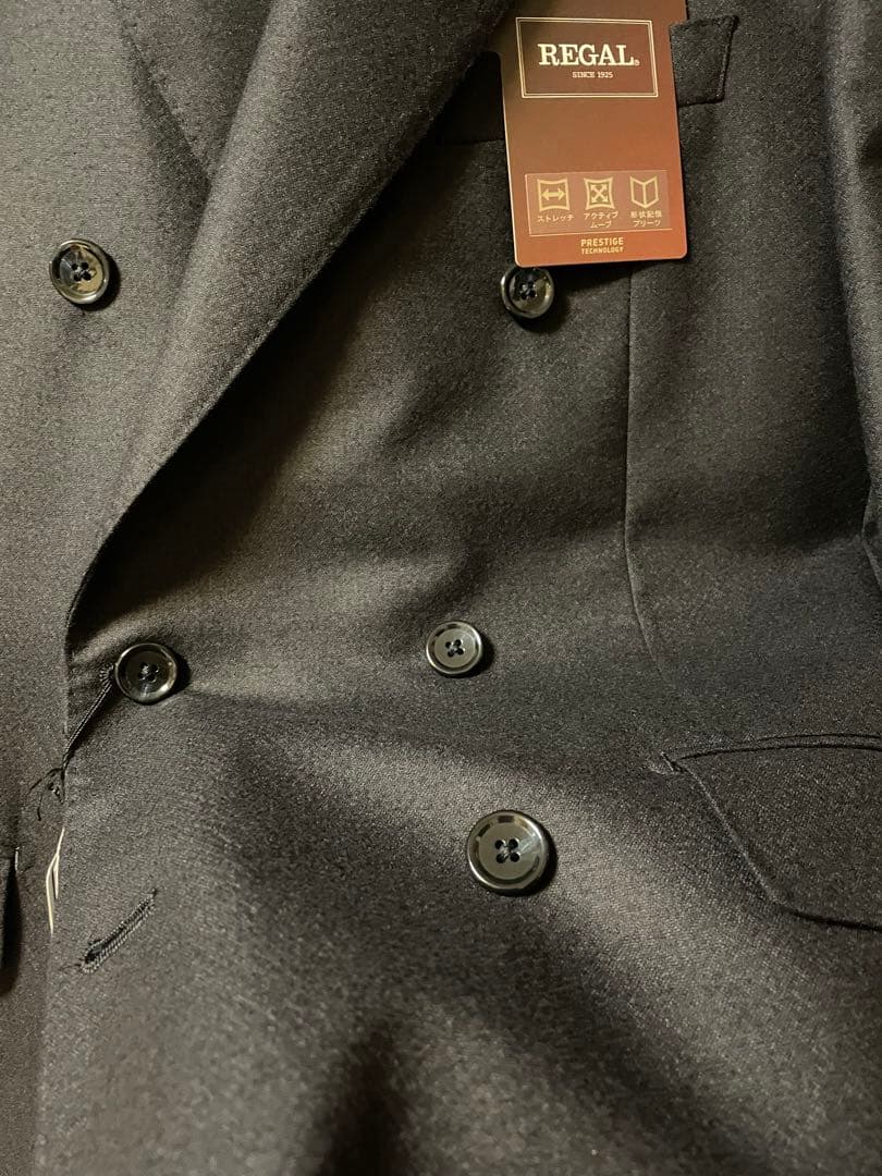 REGAL リーガル スーツ セットアップ ウール ネイビー 新品 ダブル