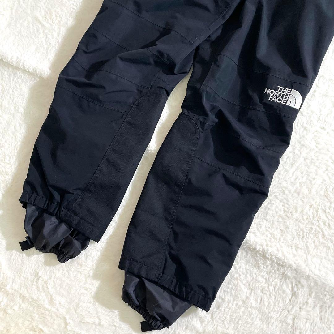 ミ*ン様 ノースフェイス　ＧＯＲＥＴＥＸ　サロペット　スノーパンツ　ブラック　Ｌ