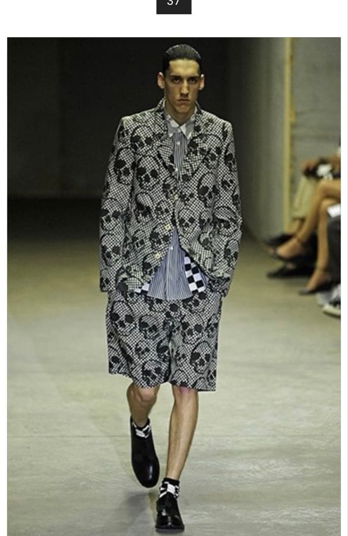 11ss コムデギャルソンオムプリュス スカル　y2k archive