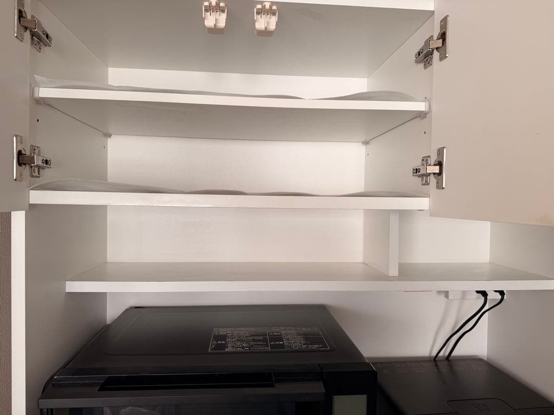 ホワイトキッチンカウンター　ニトリ　エトナ