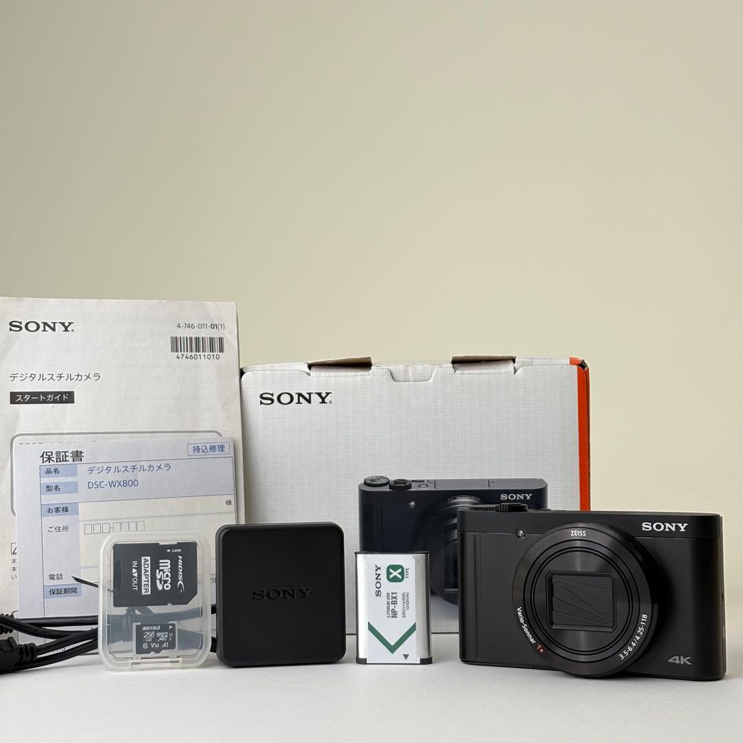 Wi-Fi搭載♪ SONY DSC-WX800 Cyber-shot