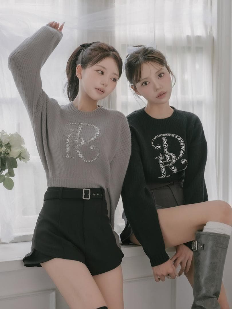 S 新品 入手困難 Darich サイドスリットハイウエストショートパンツ 黒