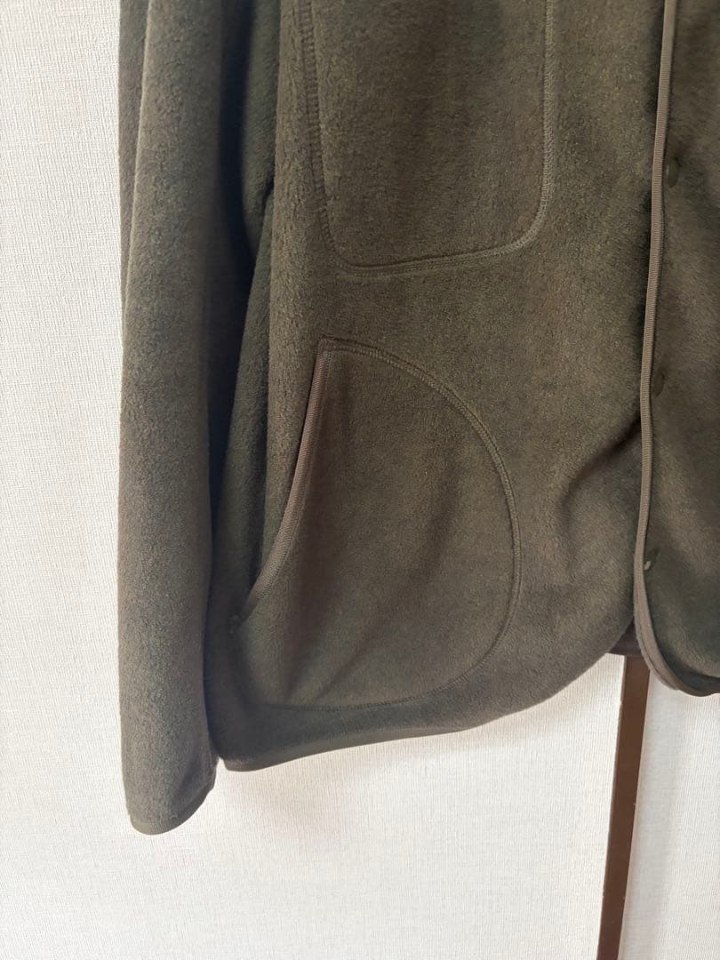 danton ダントン ノーカラーフリース Dグリーン 44 remilla