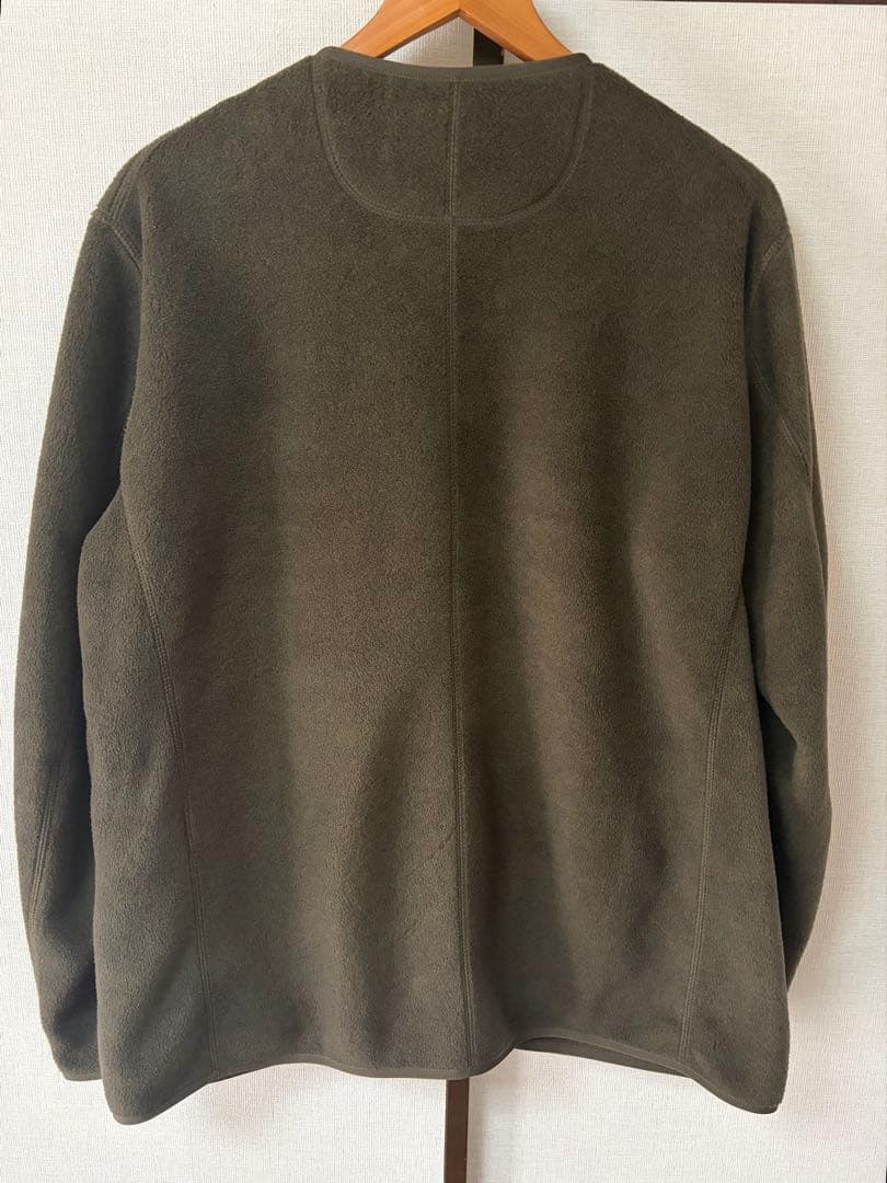danton ダントン ノーカラーフリース Dグリーン 44 remilla