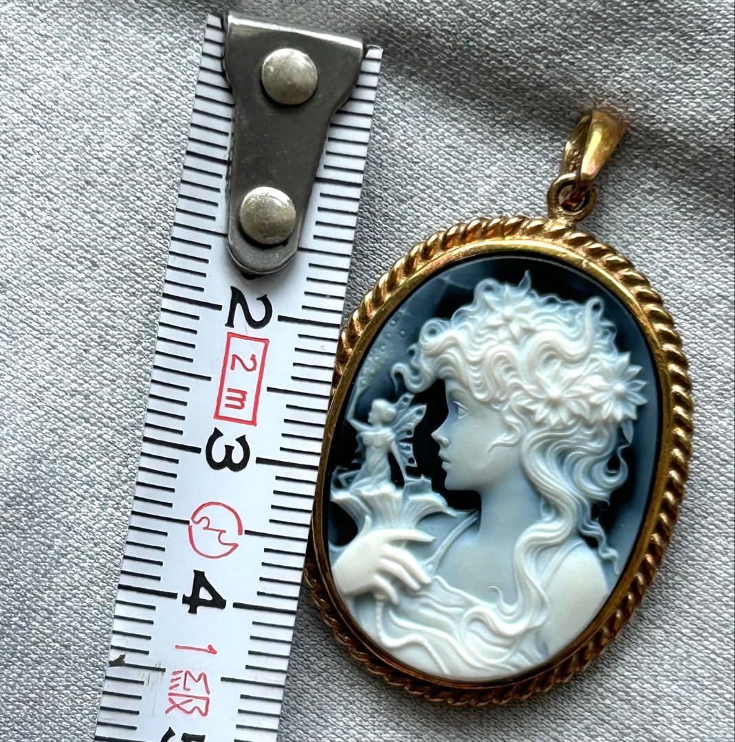 カメオ2way ブローチペンダントトップ