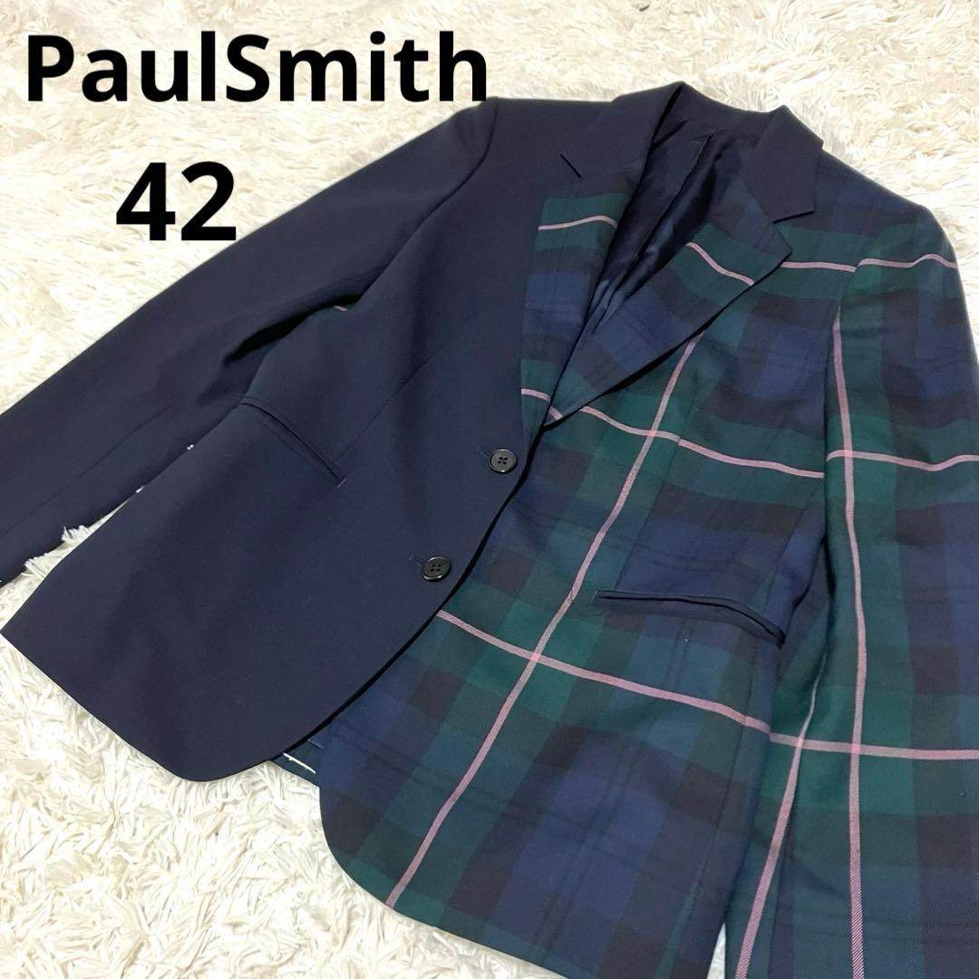 [美品] ポールスミスPaul Smith レディース　チェックブレザー