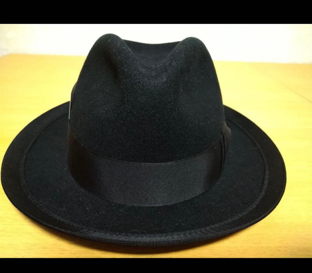 新品　TheHW dog&co ドッグアンドコー　ブラック　ハット　38インチ