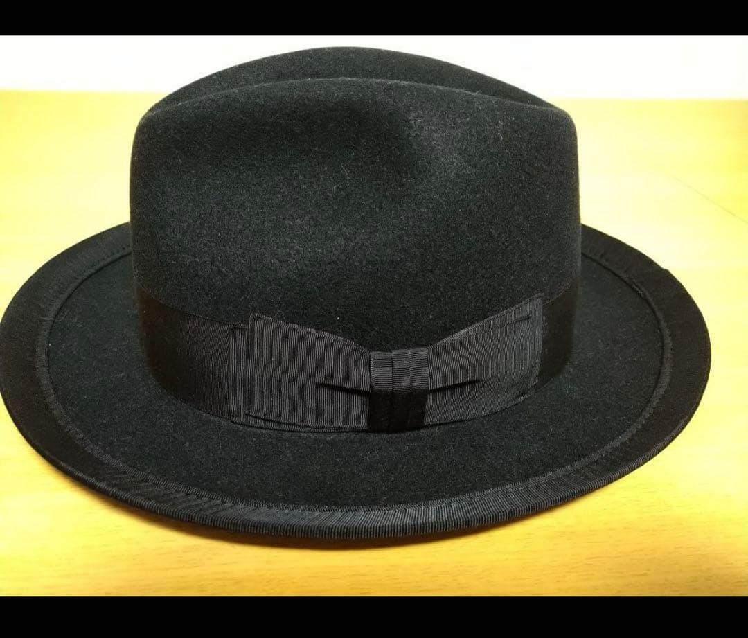 新品　TheHW dog&co ドッグアンドコー　ブラック　ハット　38インチ