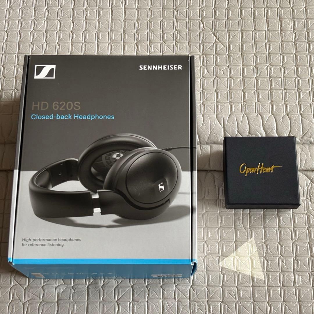 【ほぼ未使用・おまけ有】 SENNHEISER HD620Sリケーブル付き