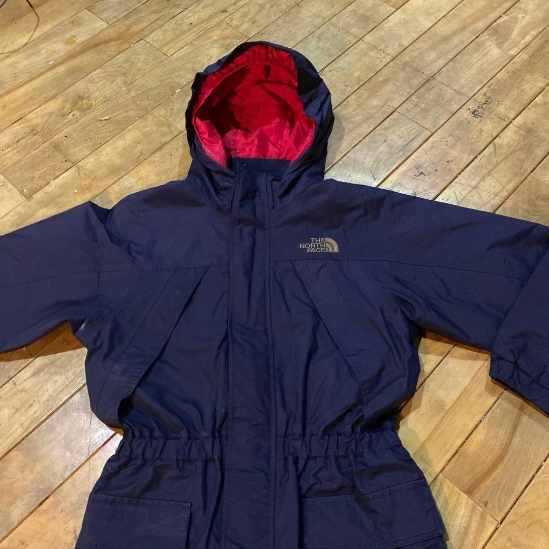 ノースフェイス キッズ つなぎ ジャンプスーツ スノーウェア ネイビー 130