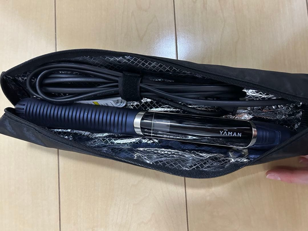 YAMAN ストレートヘアアイロン セラミックプレート　耐熱ケース付