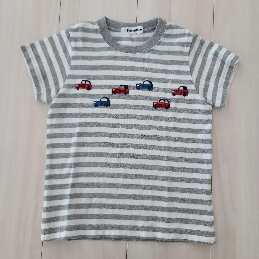 familiar　ファミリア　Tシャツ　リバーシブルズボン　110　4点