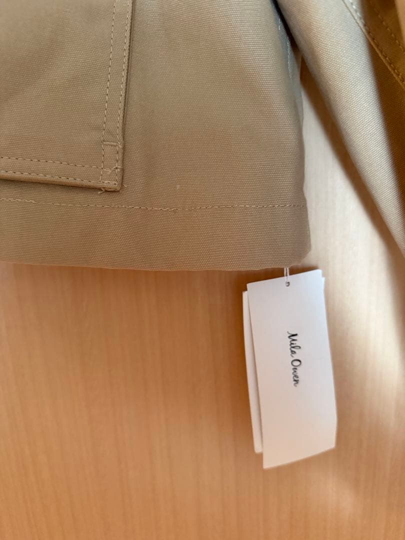 新品mila owen ショートハンティングジャケット　BEG