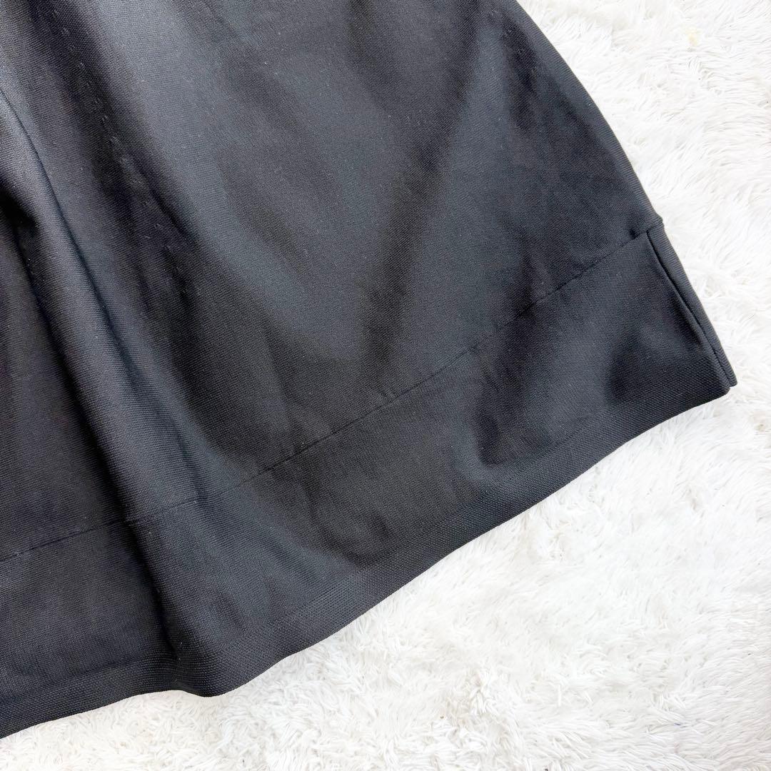 【新品タグ付き】大きいサイズ 組曲 ワンピース シワになりにくい ブラック 6