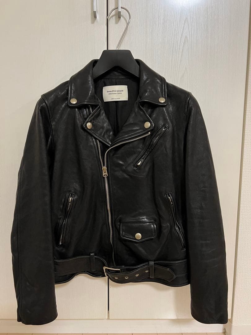 beautiful people ライダースジャケット　160