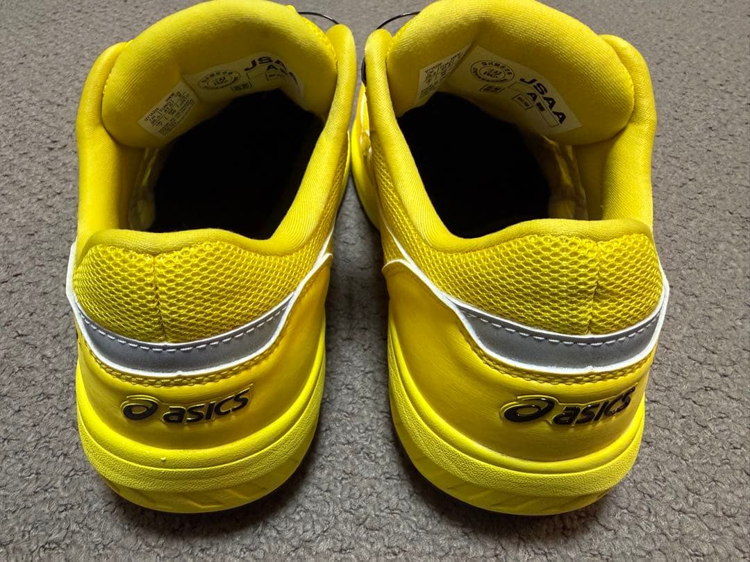 asics アシックス 安全靴 ウィンジョブ CP209限定 イエロー 25.5